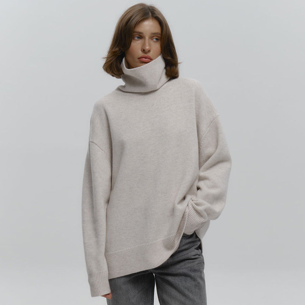 Women's Oversized turtleneck Sweater