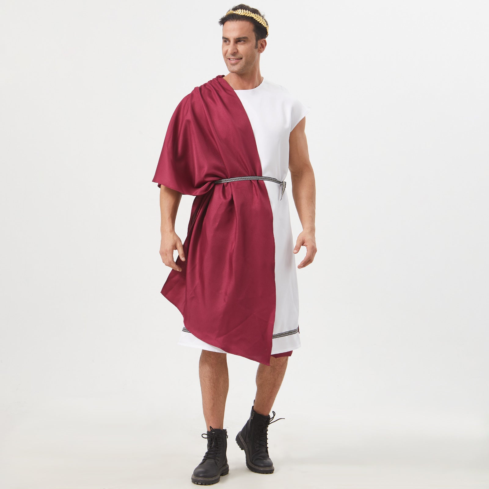 Greek Roman Toga Costume Set for Halloween Party & Cosplay