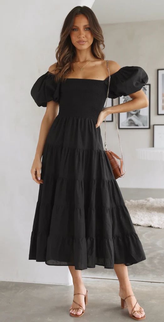 Casual Off The Shoulder Floral Print Long Dresses