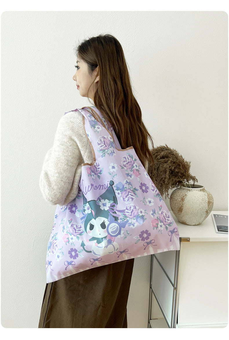 Cute Cartoon Foldable Shopping Bag