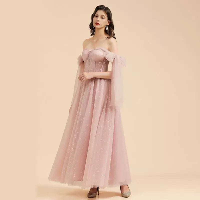 Designed One Shoulder Prom Dresses