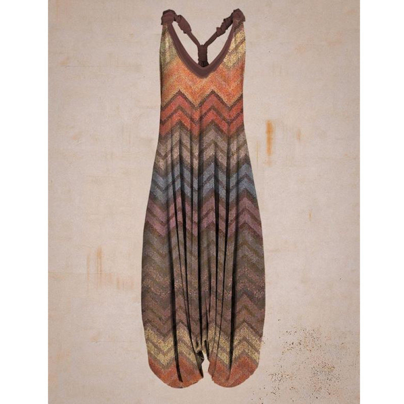 Summer Casual Plus Sizes Loose Jumpsuits