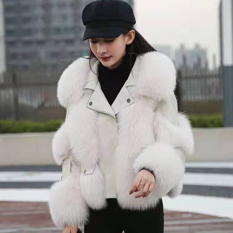 Fashion Faux Fur Ladies Jacket Coats