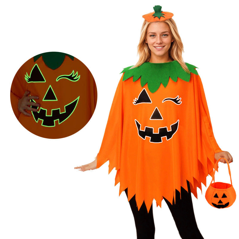 Glow-in-the-Dark Halloween Costume Set