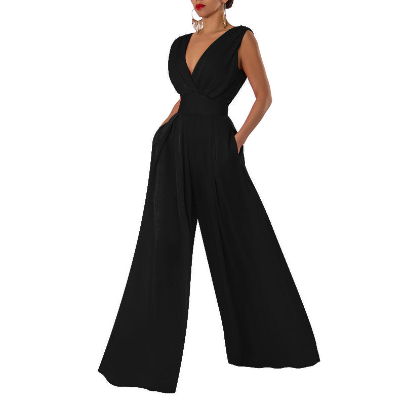 Women's High-Waisted Slimming Jumpsuit