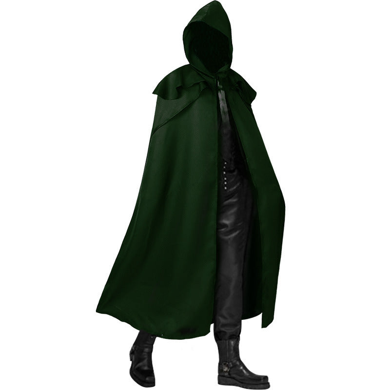 Medieval Renaissance Gothic Hooded Cape