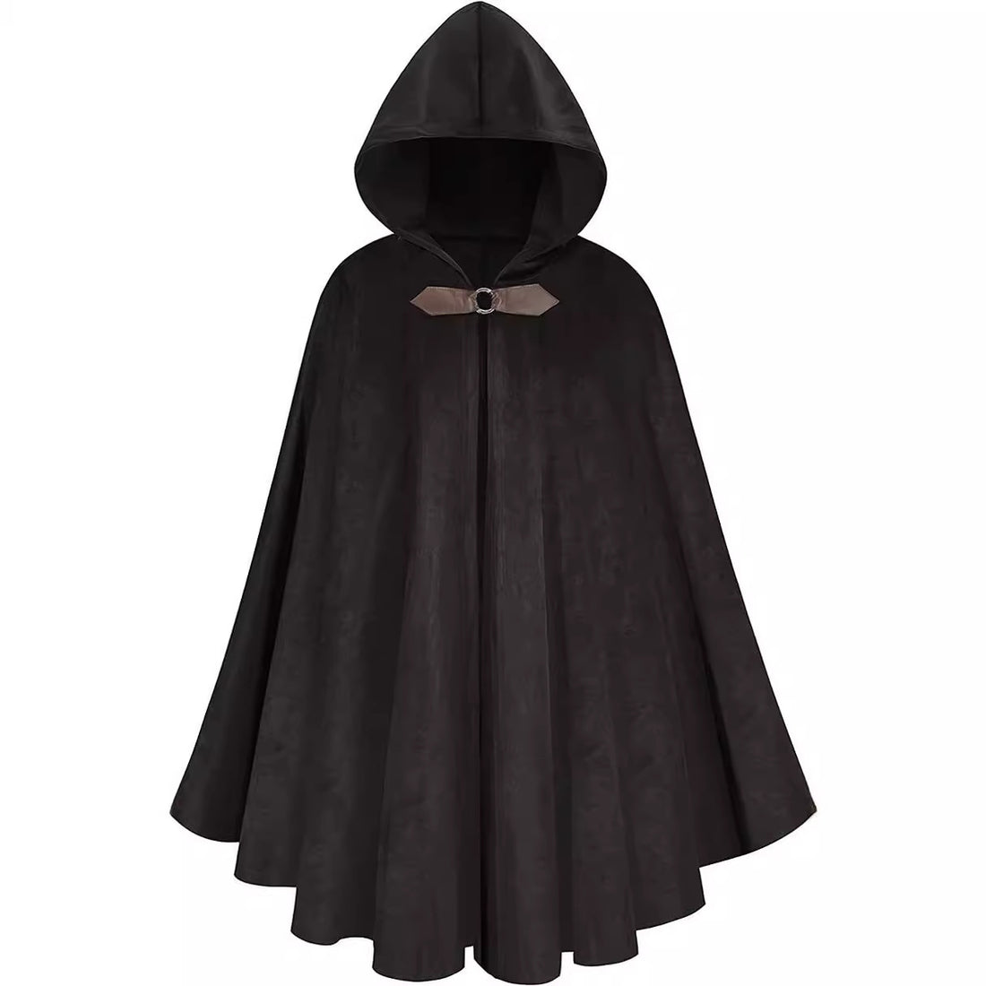 Medieval Deerskin Suede Cloak