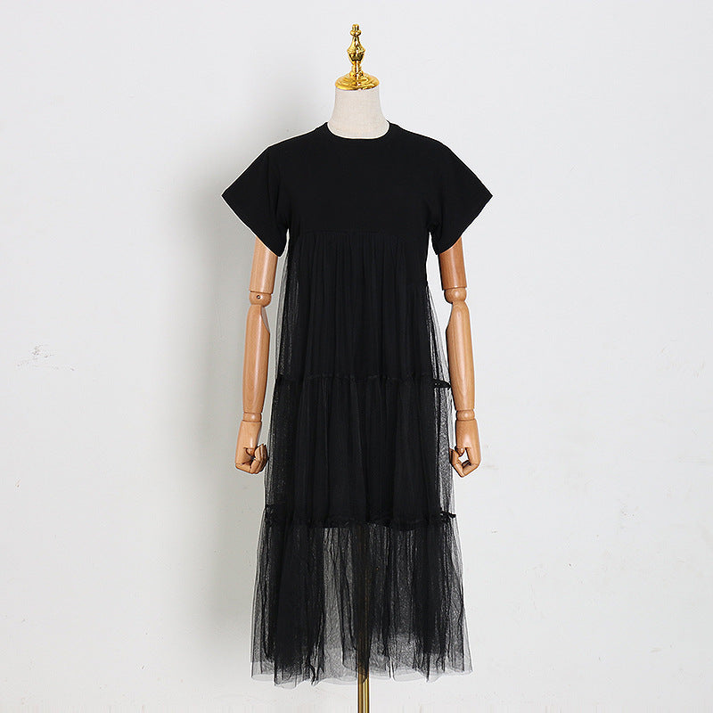 Elegant Summer Tulle Summer Dresses-Dresses-Free Shipping at meselling99