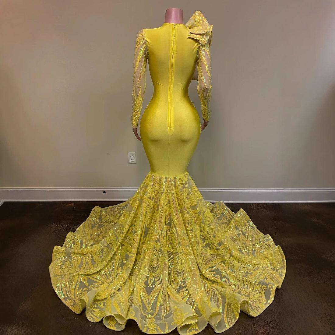 Elegant Mermaid Mermaid Evening Gown