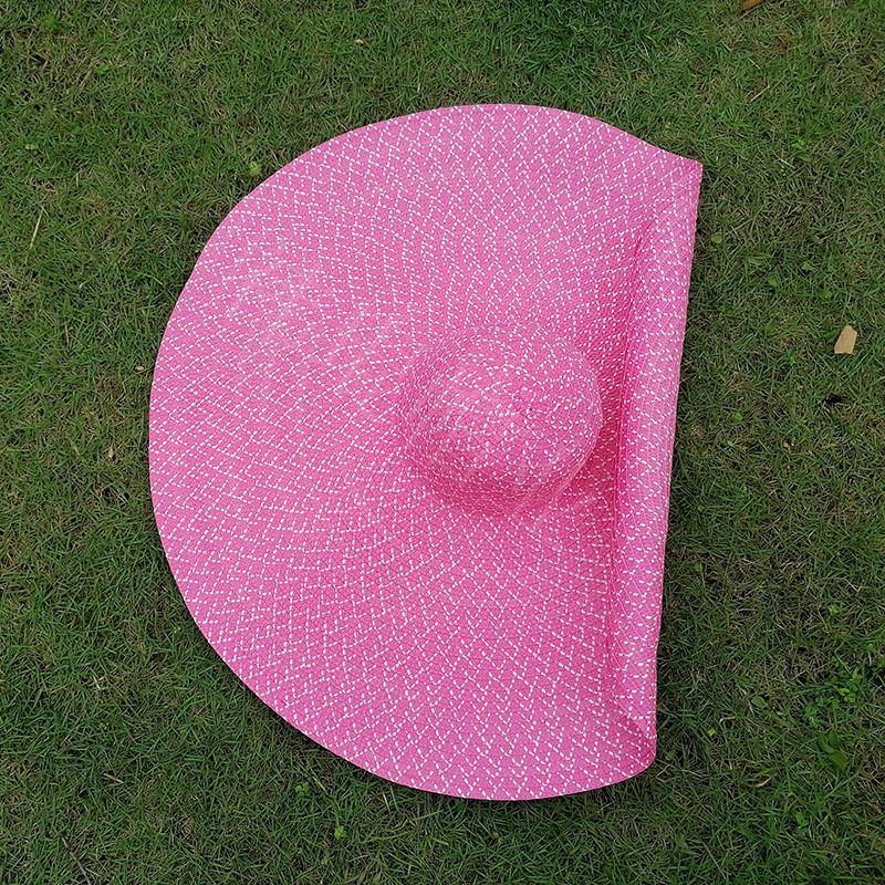 Women Summer Sun-proof Foldable Beach Hats-STYLEGOING
