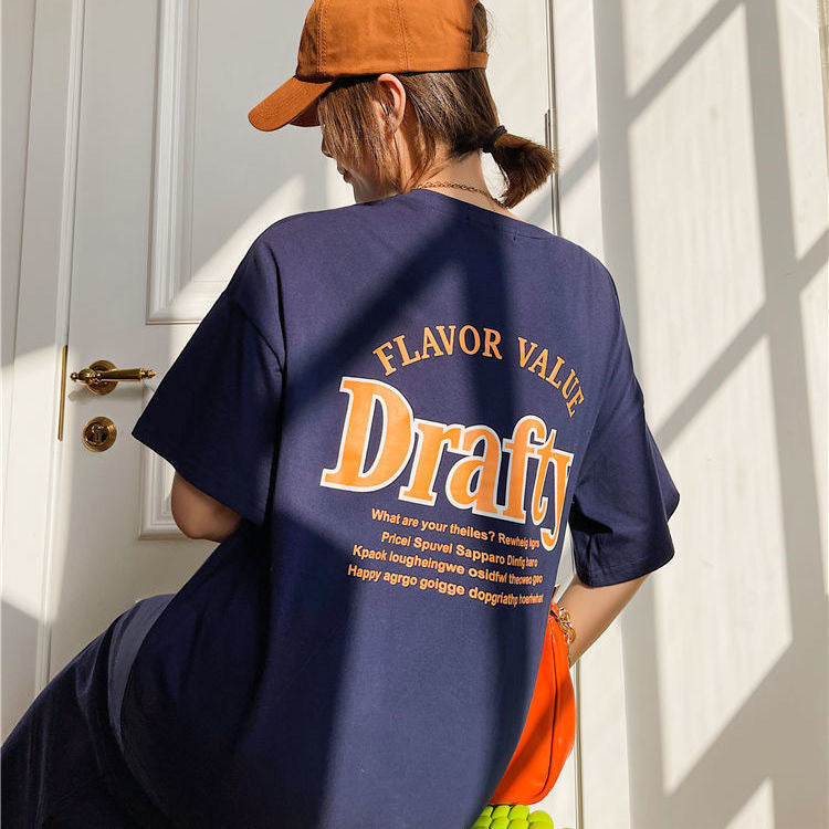 Summer Plus Sizes Long Casual T Shirts Dresses-Dresses-Free Shipping at meselling99