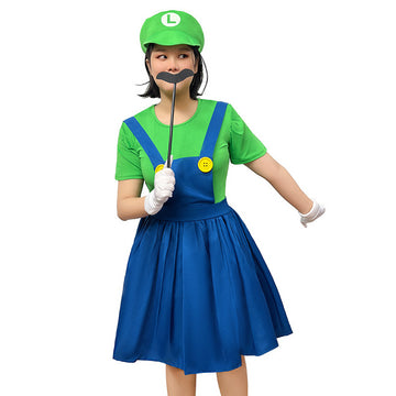 Mario Princess Peach Style Cosplay Costume for Women
