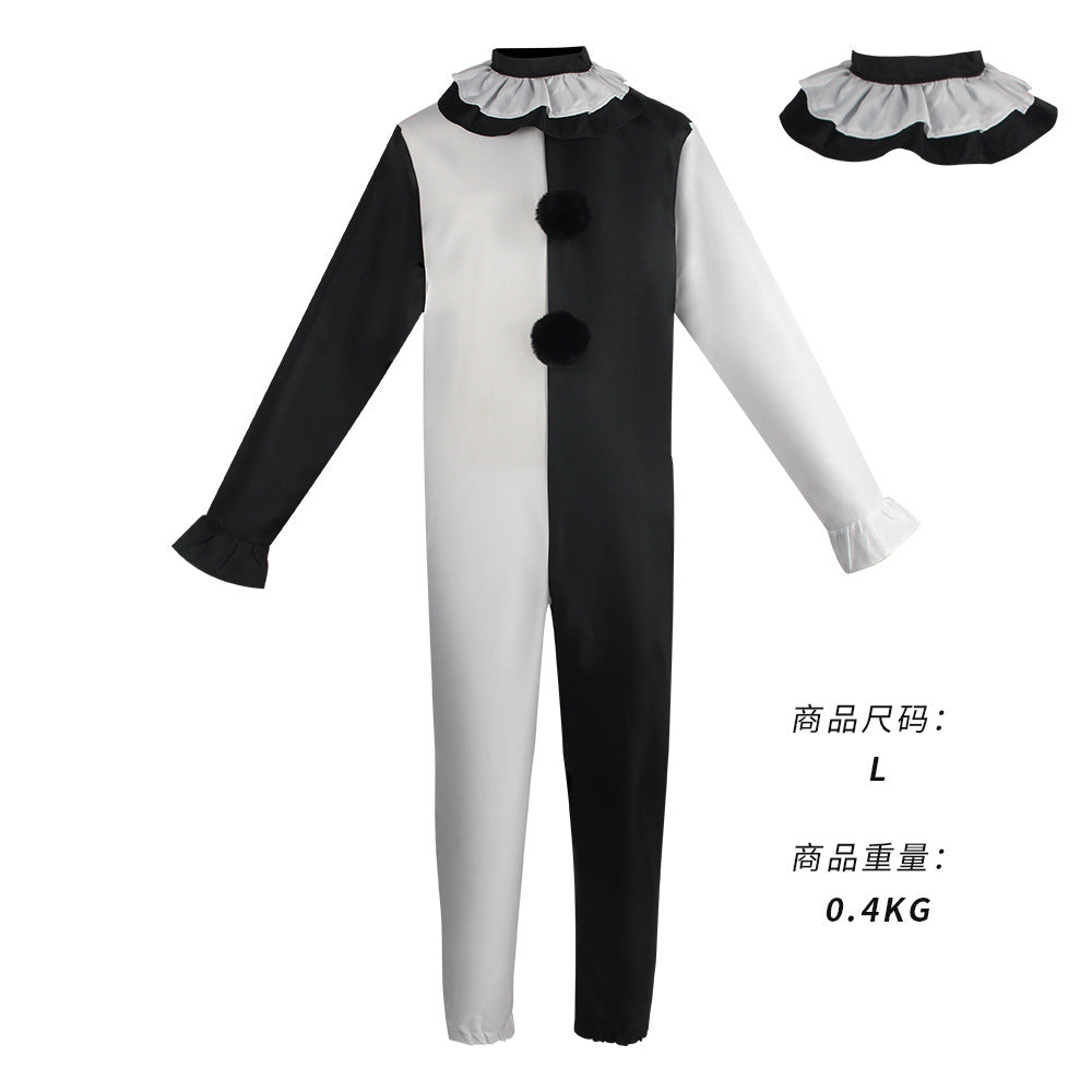 Terrifying "Terrifier" Clown Cosplay Costume – Halloween Horror Movie Character Outfit