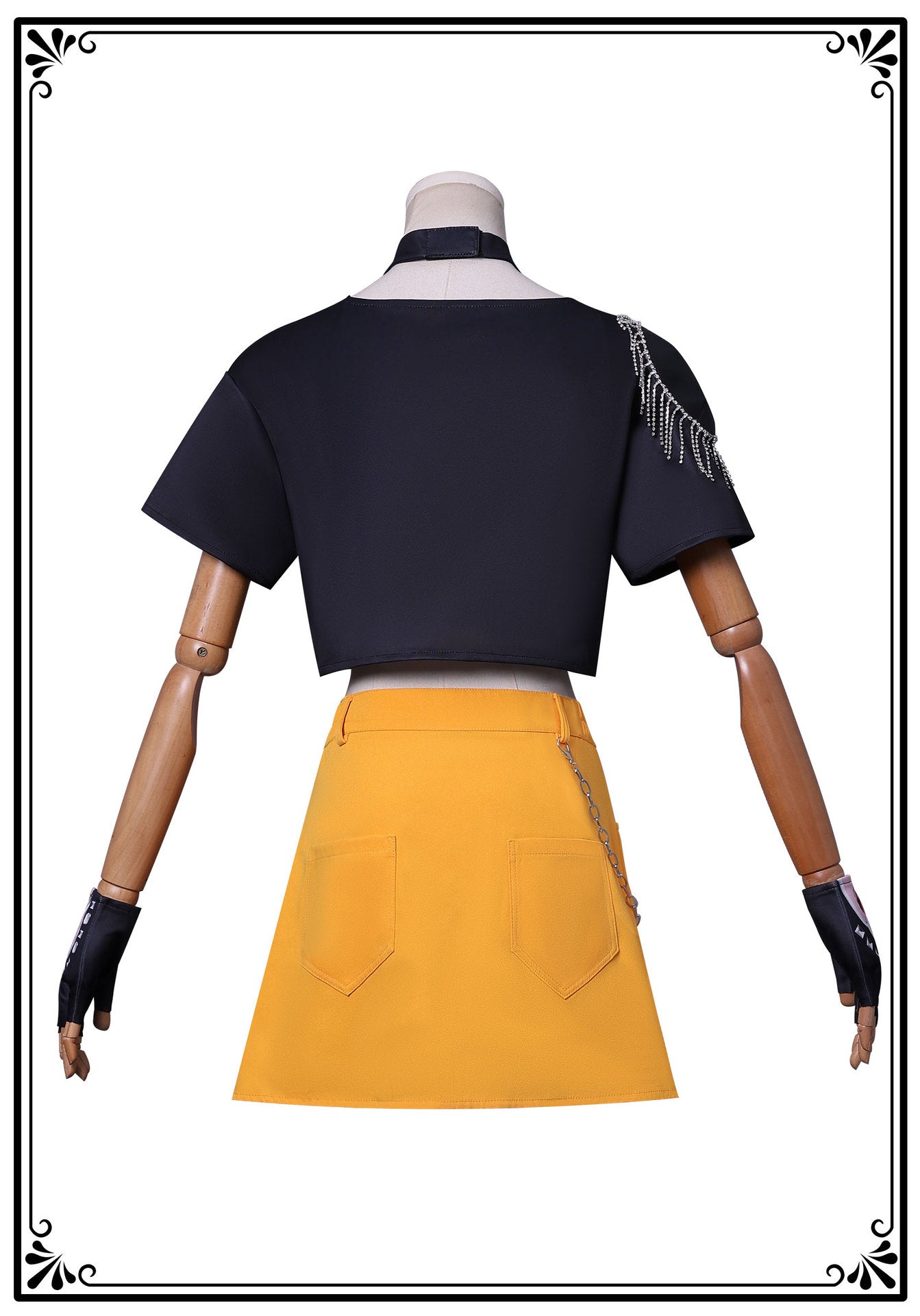 K-POP Demon Hunter Girl Group Cosplay Costume – Lumimira Zoey Outfit