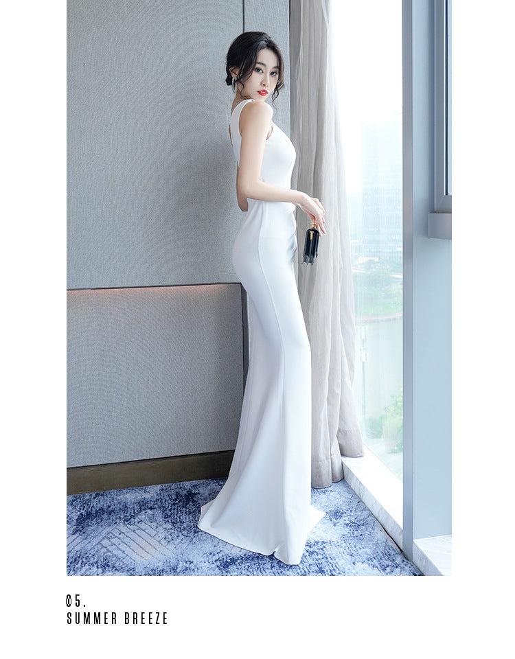 Sexy Designed One Shoulder Long Evening Party Dresses