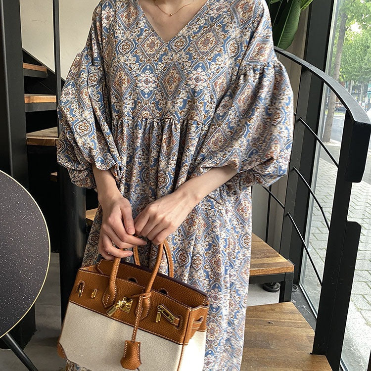 Vintage Summer Casual Women Dresses-Dresses-Free Shipping at meselling99