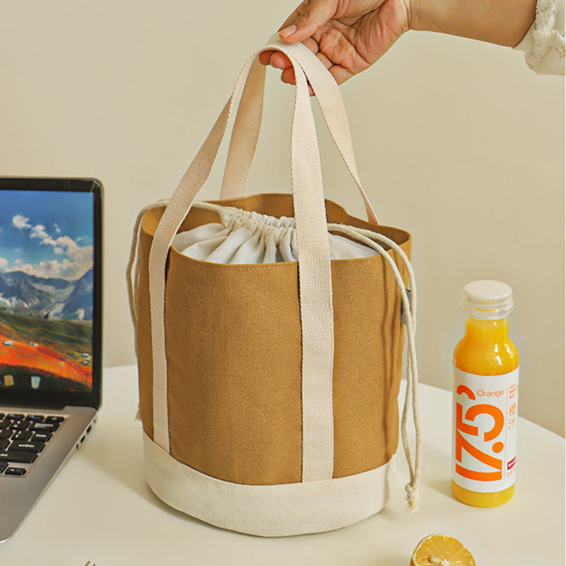 Insulated Lunch Bag with Drawstring