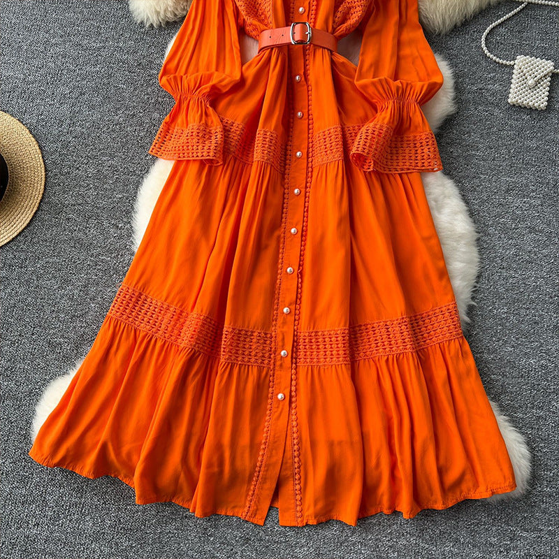 Vintage Elegant Lace Midi/Maxi Dress