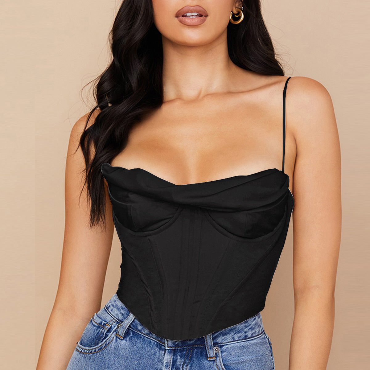 Sexy Satin Tank Tops for Women