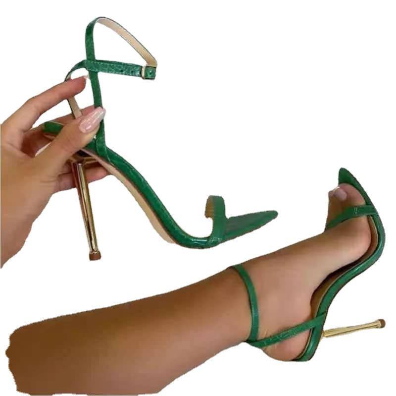 Summer Open Tone Sex Stiletto High Heels-STYLEGOING