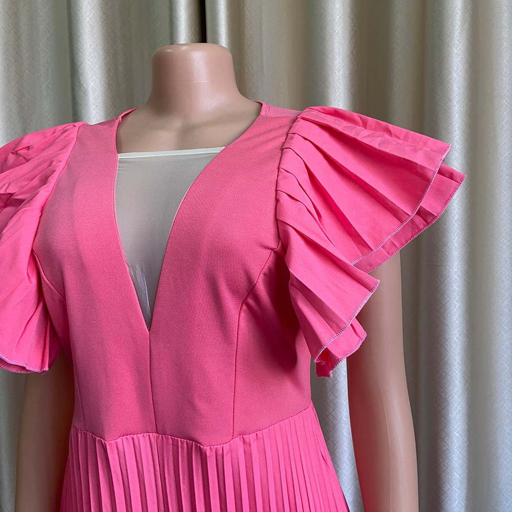 Sexy Deep V Neck Women Long Jumpsuits-Suits-Free Shipping at meselling99