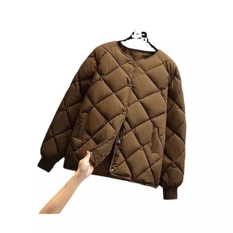 Fashion Cotton Short Baseball Women Coats