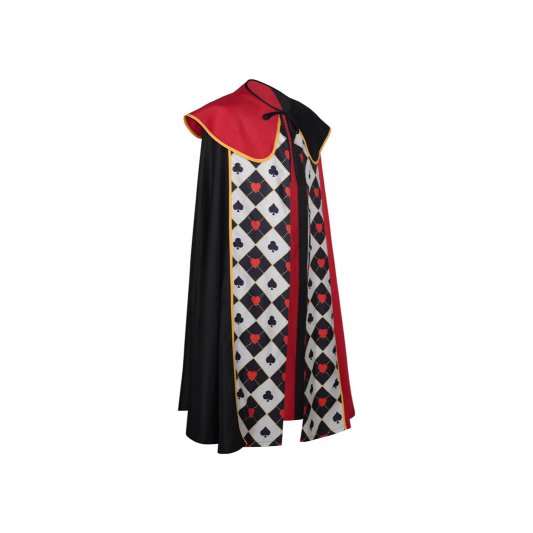 Queen of Hearts Red Cape Cloak