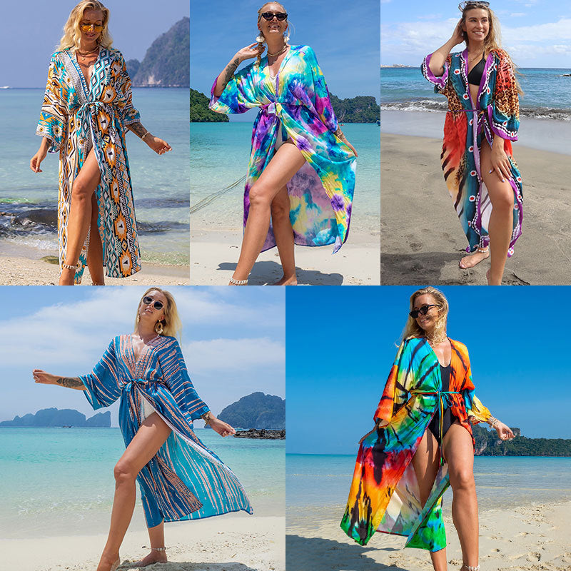 Summer Women Beach Holiday Bikini Cover Ups