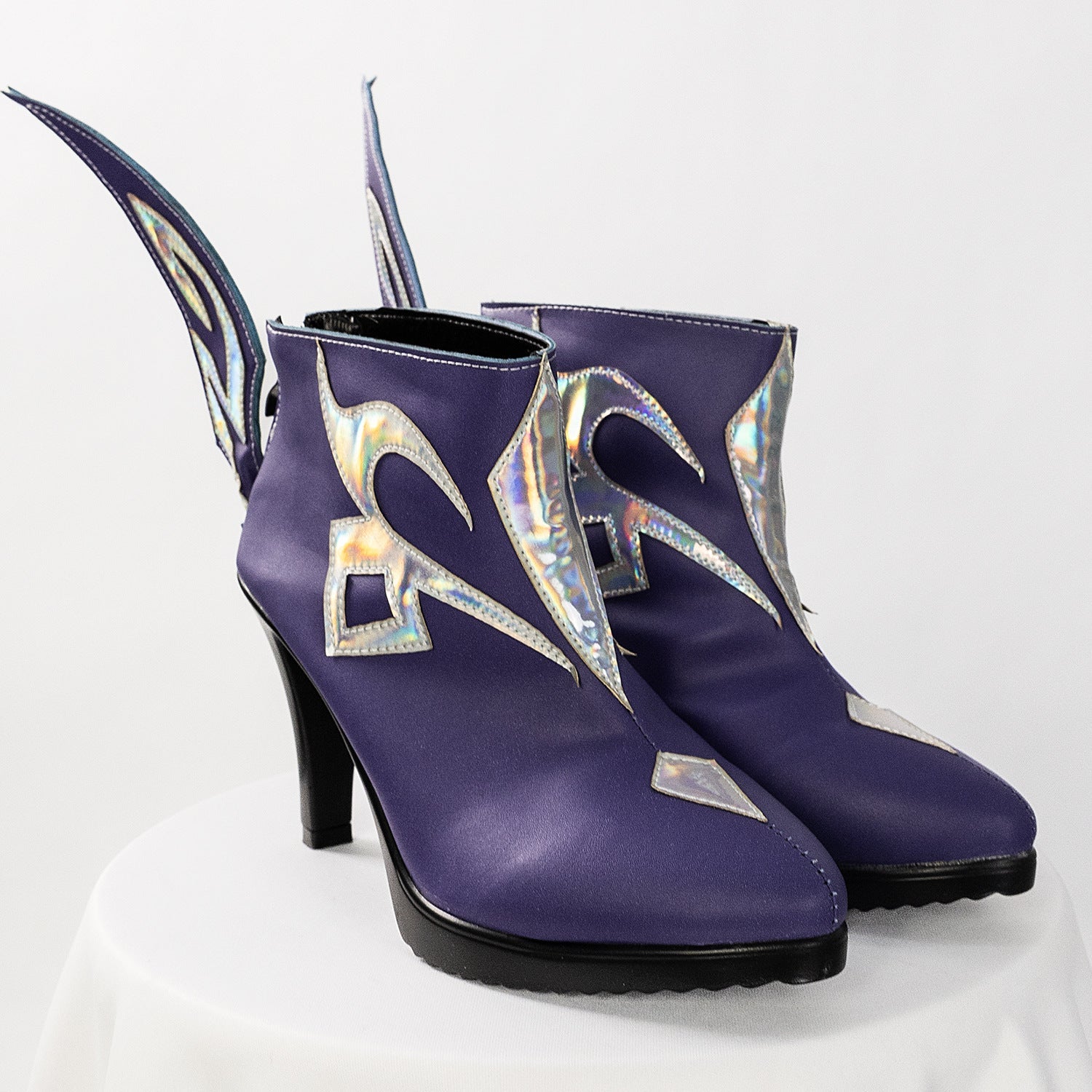 Genshin Impact Skirk Cosplay Shoes