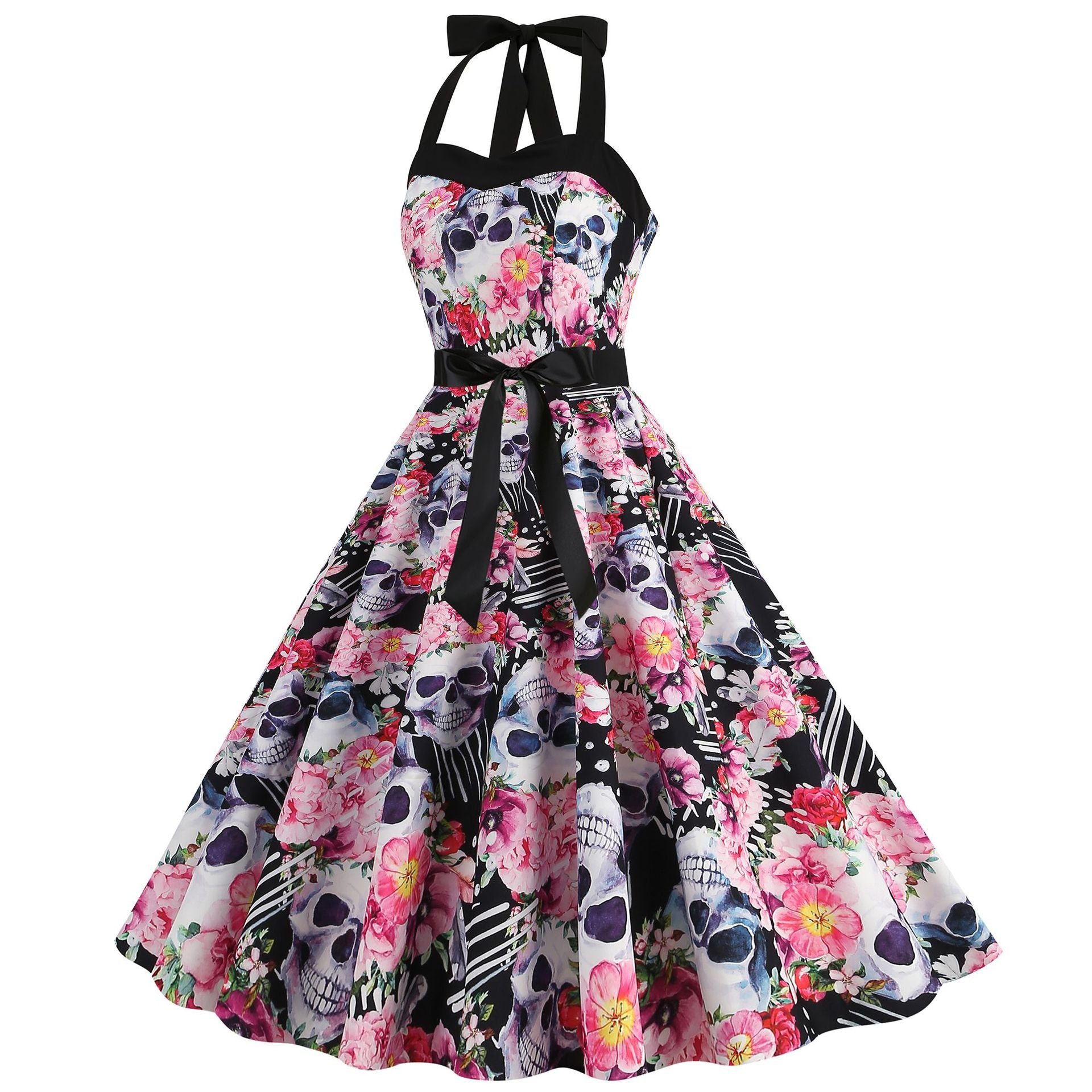 Elegant Vintage Halloween Dress