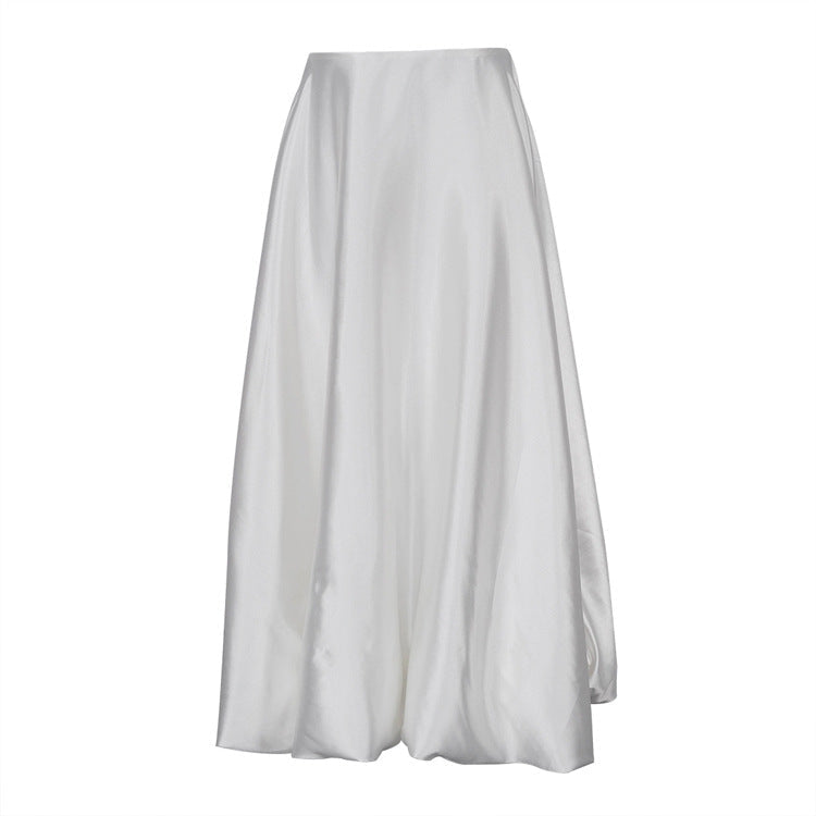 Women's High Waist Balloon Skirt