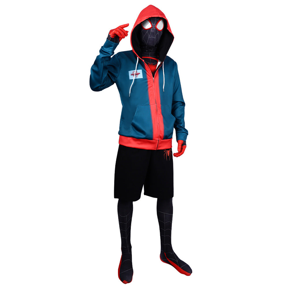 Spider-Man: Into the Spider-Verse Miles Morales Hooded Jacket