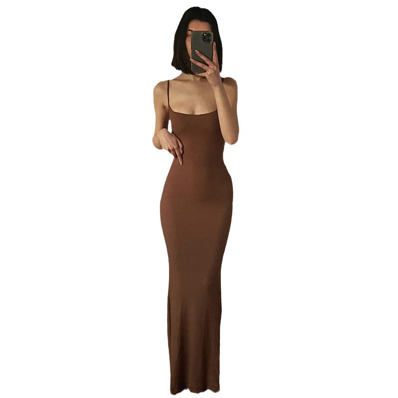 Sexy Spaghetti Straps Sheath Mermaid Dresses