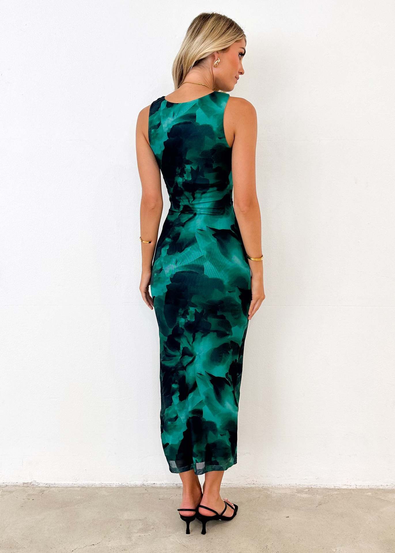 Effortlessly Elegant Printed Wrap Dress