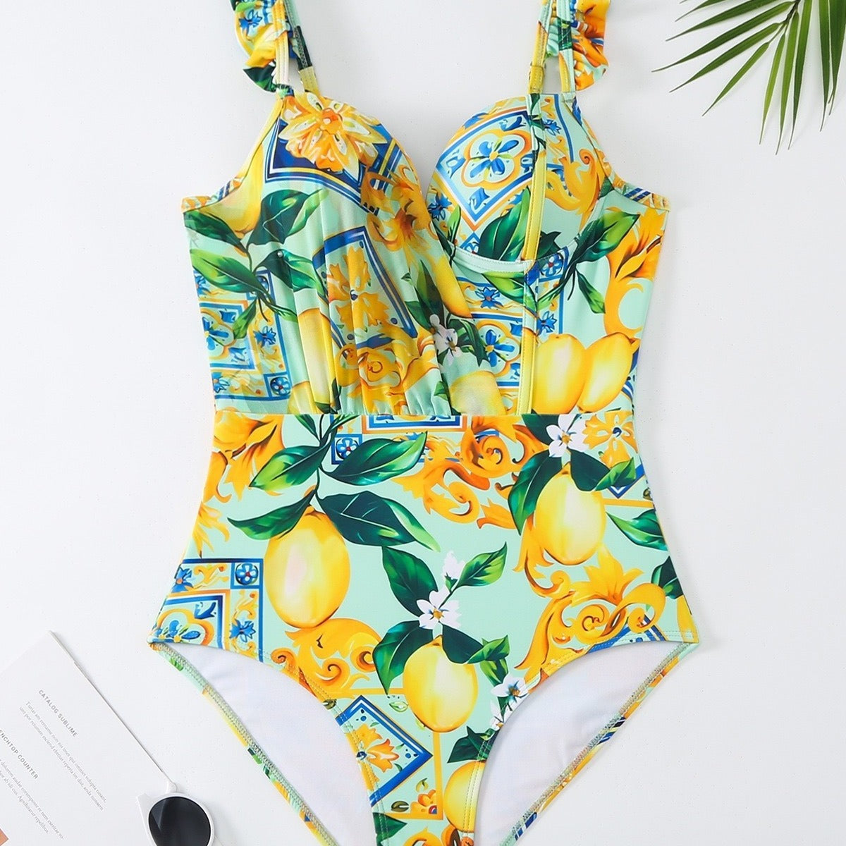 Elegant Floral Sun Proof Summer Beach Swimsuits