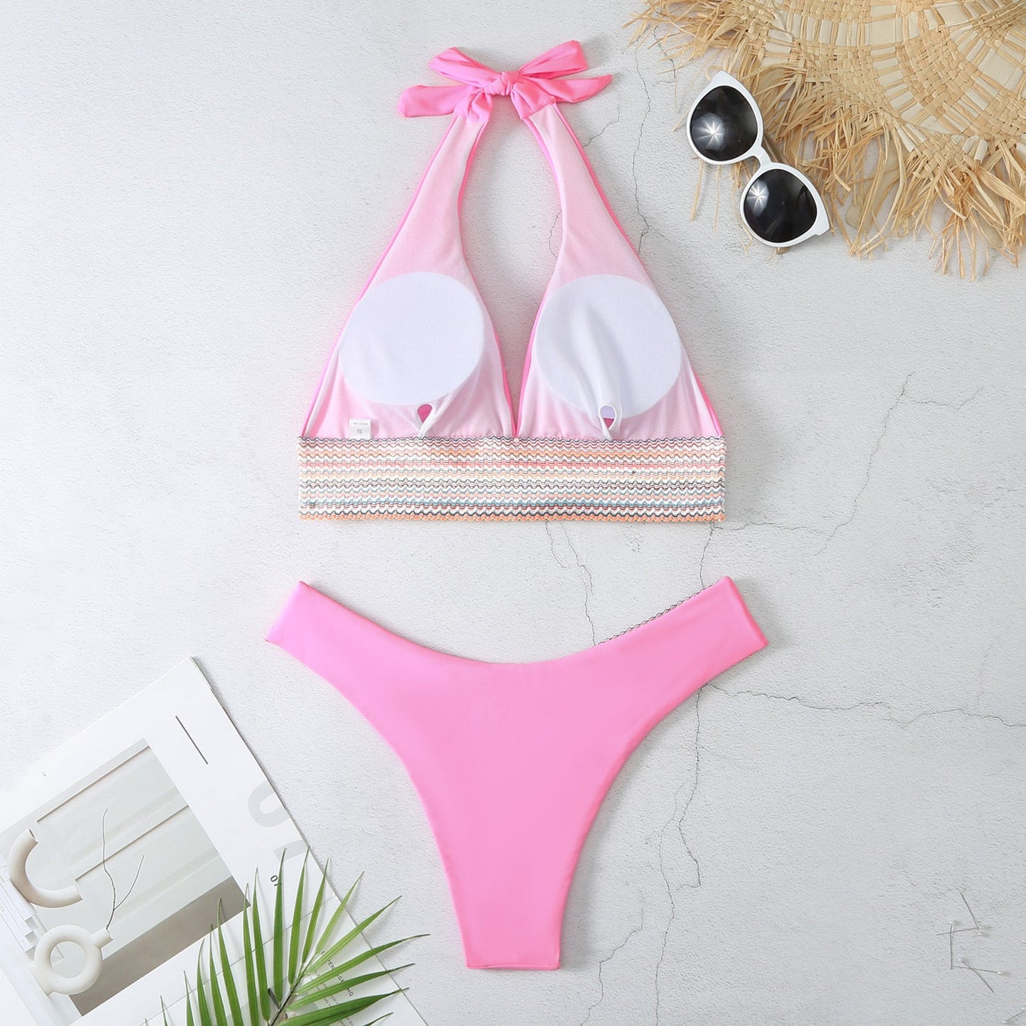 Sexy Halter Neckline Bikini Swimsuits