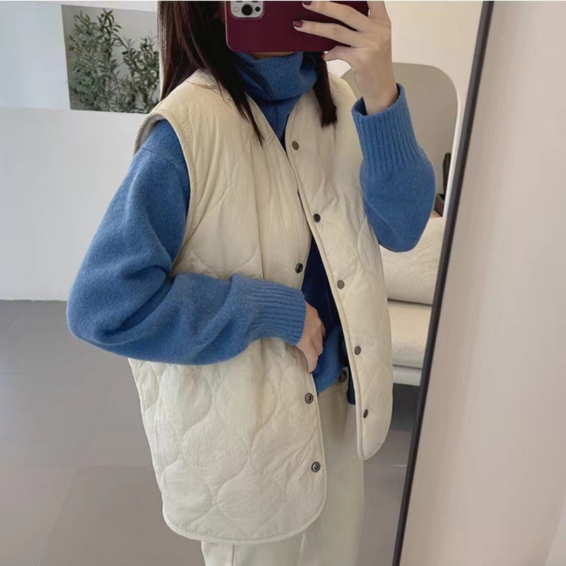 Fashion Women Fleece Warm Vest