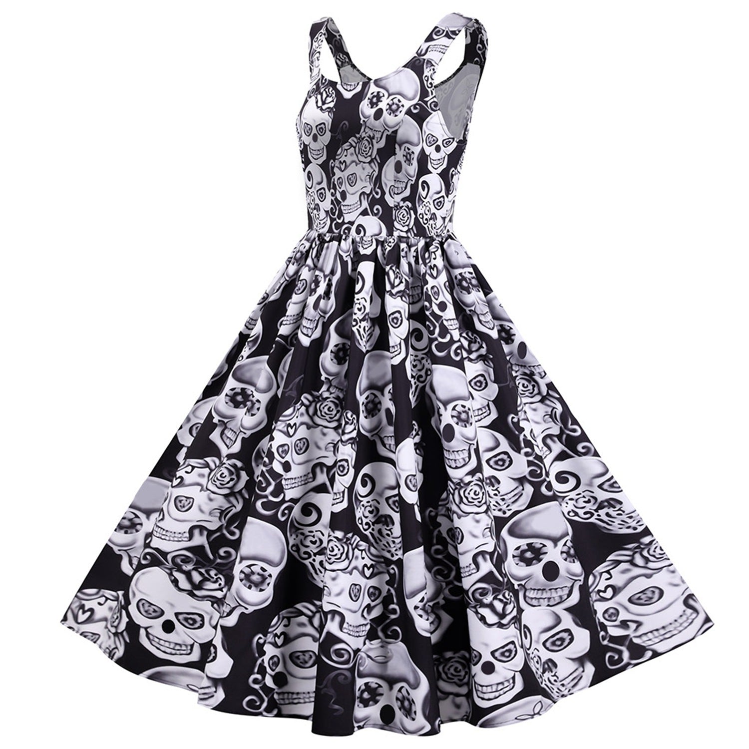 Sexy Tank Top Vintage Halloween Dresses-Vintage Dresses-Free Shipping at meselling99