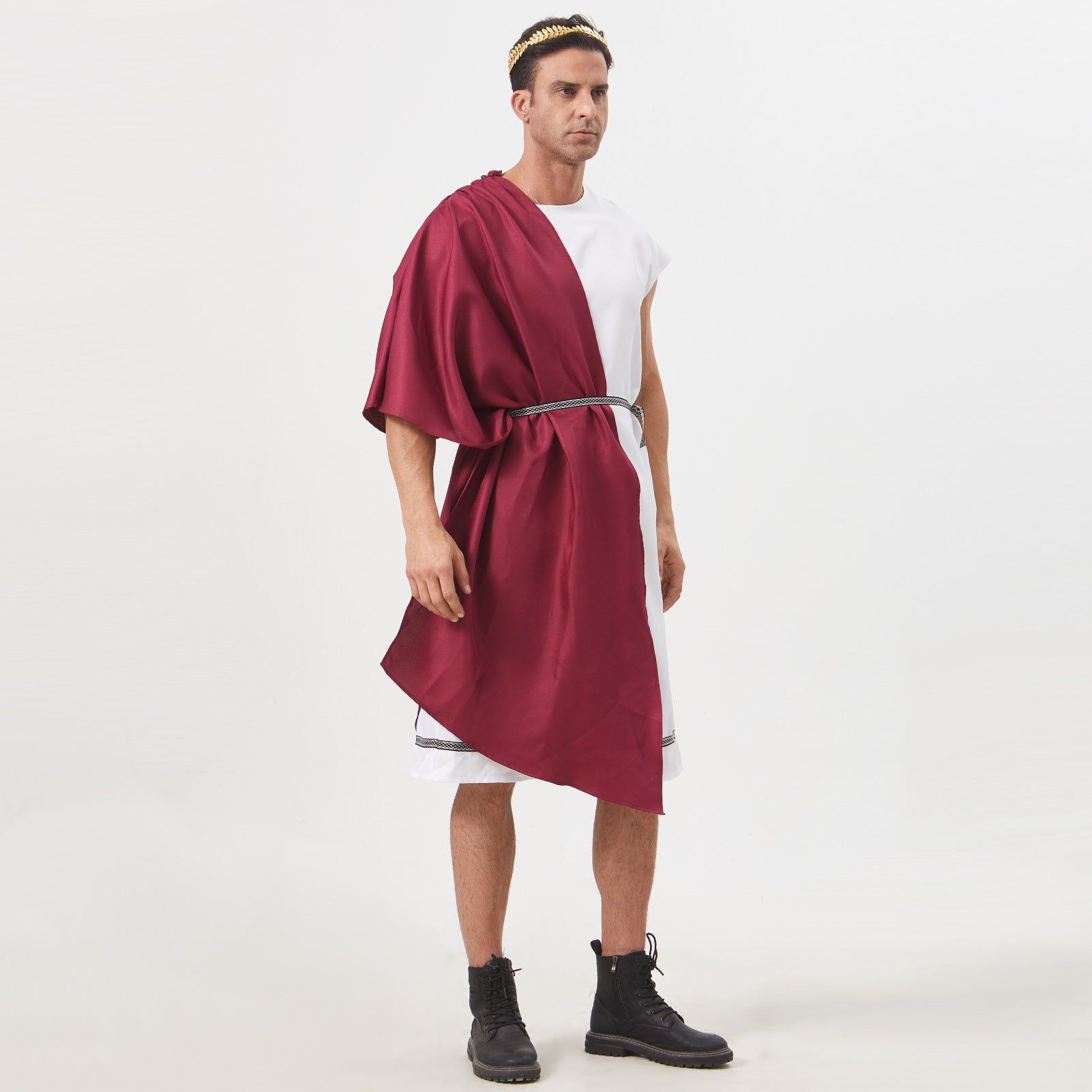 Greek Roman Toga Costume Set for Halloween Party & Cosplay