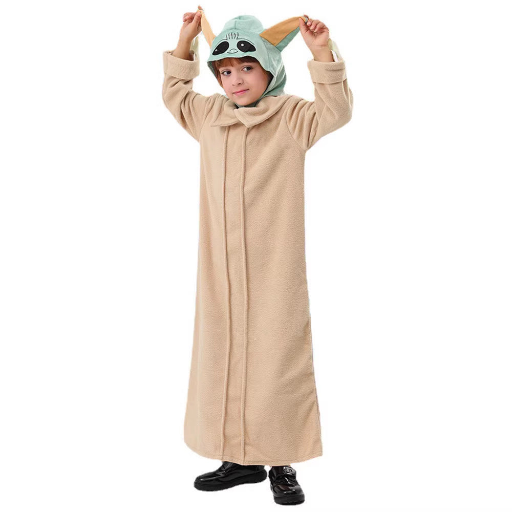 Halloween Mandalorian & Baby Yoda Costume