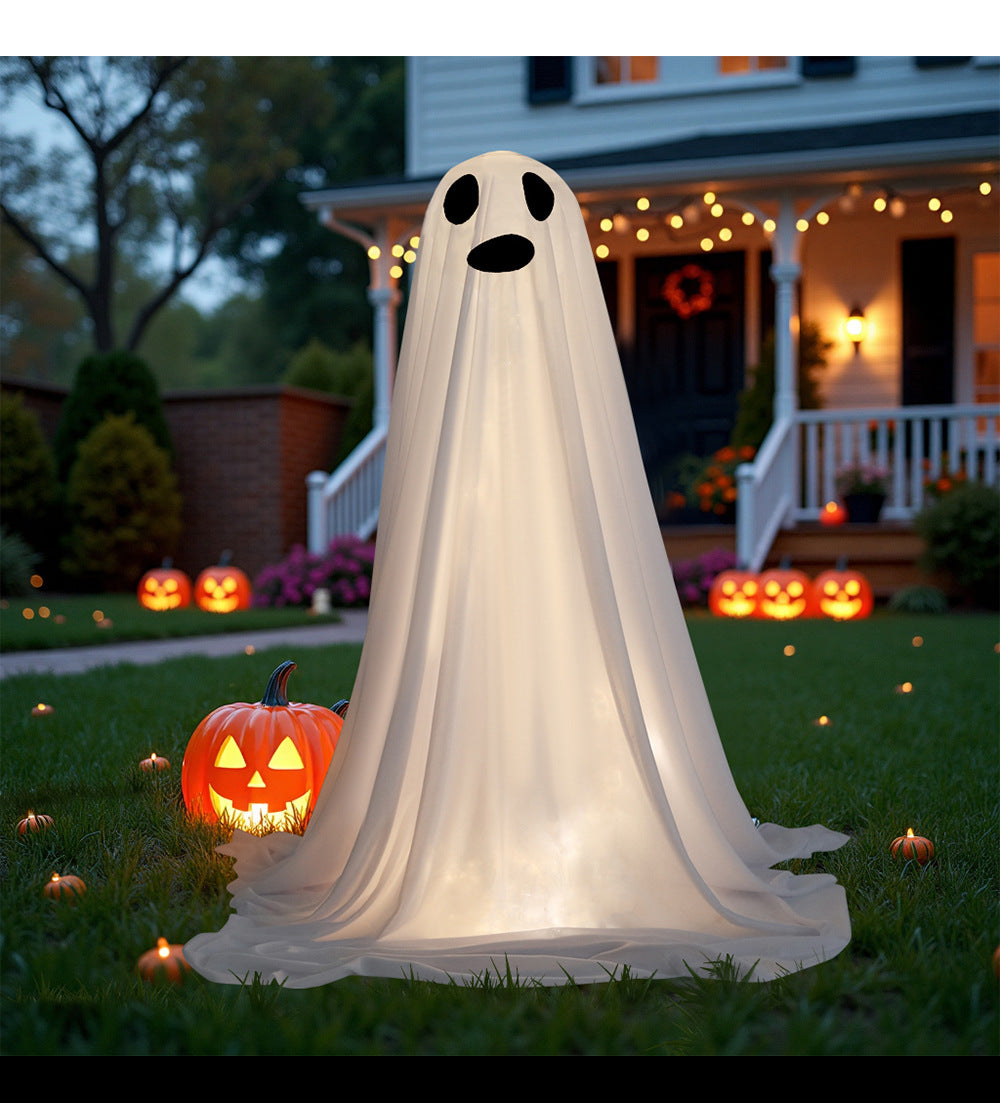 Glowing Ghost Decor - Halloween Porch & Yard Prop
