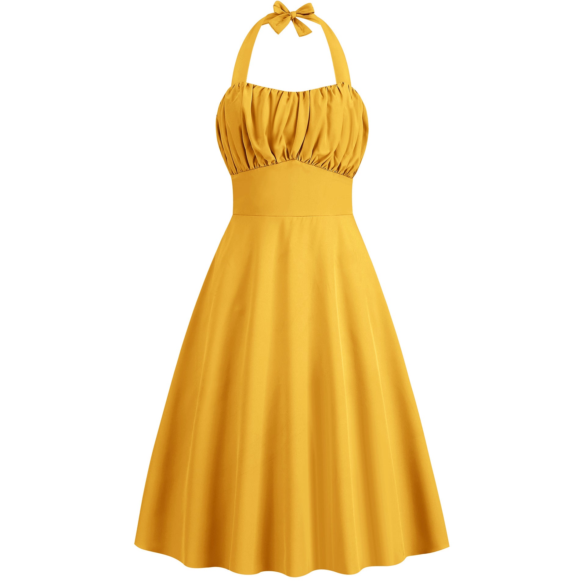 Summer Floral Sundress for Women - Slim Fit Strappy Dress with Cute Print