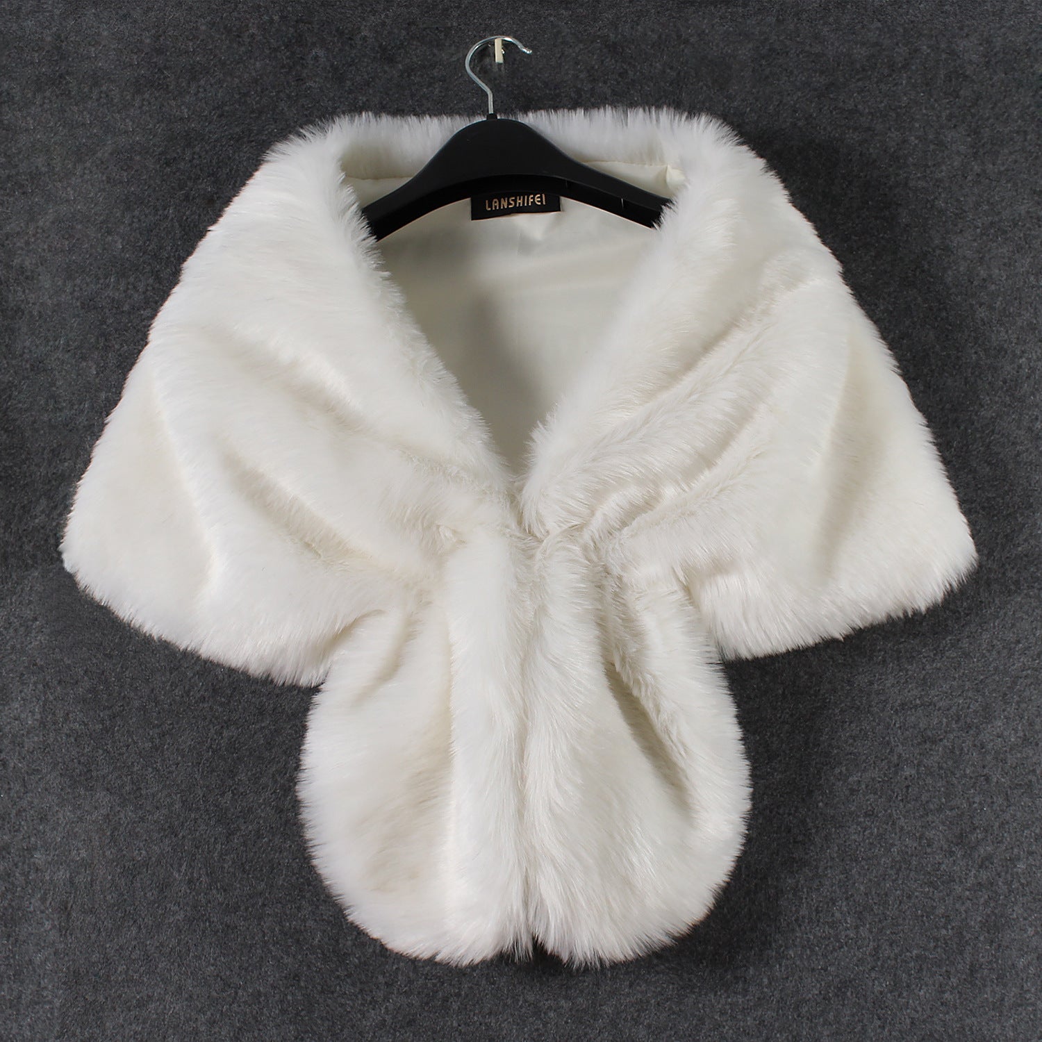 Fashionable Faux Fur Shawl