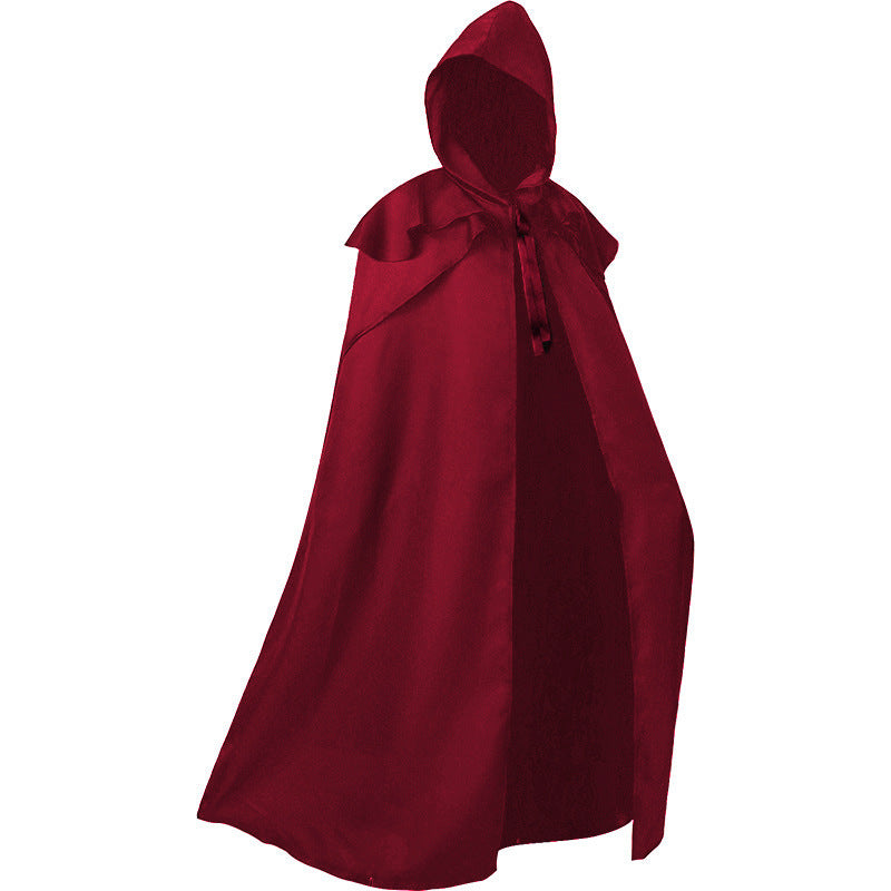 Medieval Renaissance Gothic Hooded Cape