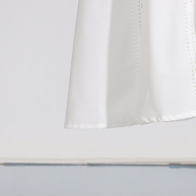 Designed Women's Vintage-Inspired Sleeveless Lace Trimmed Summer Dress