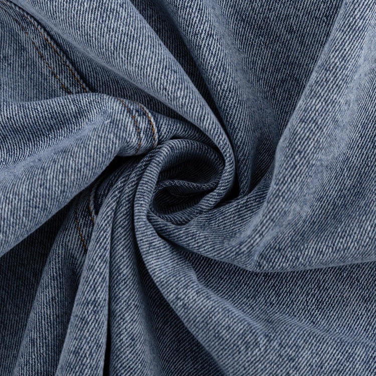 Vintage High Waist Split Front Denim Sheath Skirts