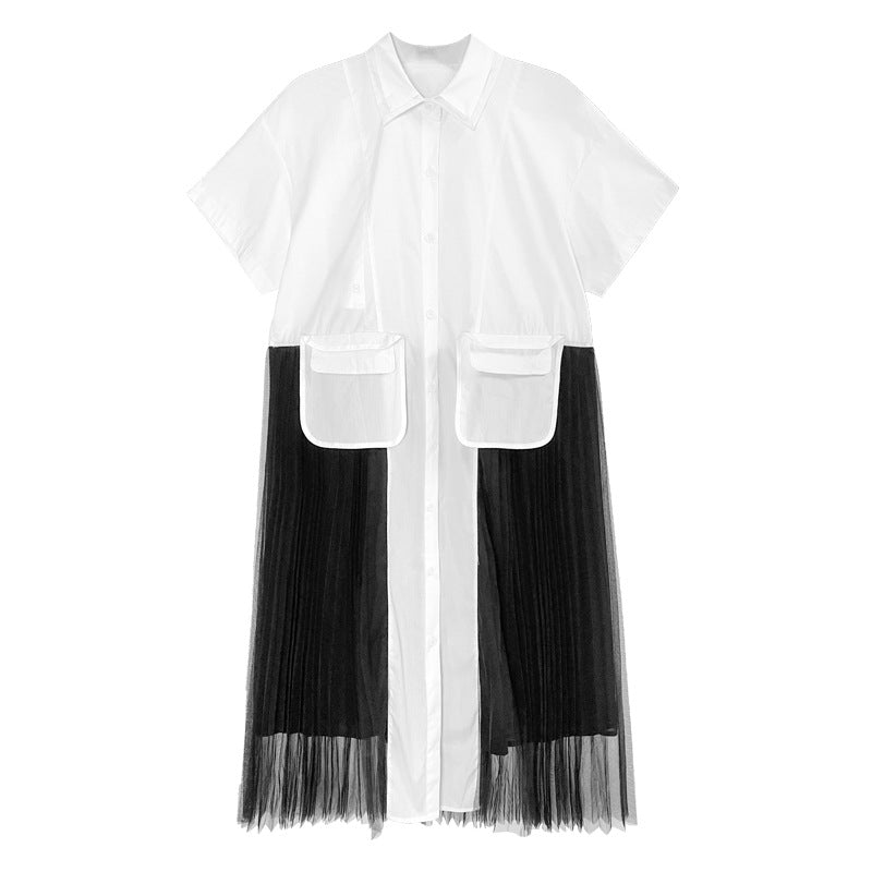 Designed Tulle Summer Long A Line Dresses-Dresses-White-One Size-Free Shipping at meselling99