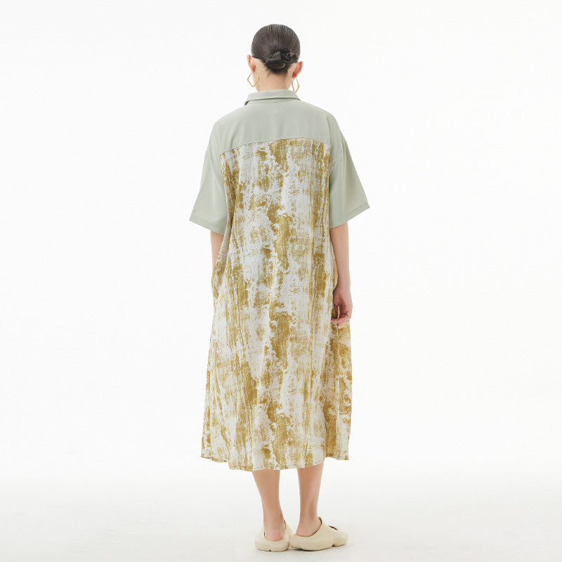 Summer Plus Sizes Long Shirts Dresses-Dresses-Free Shipping at meselling99