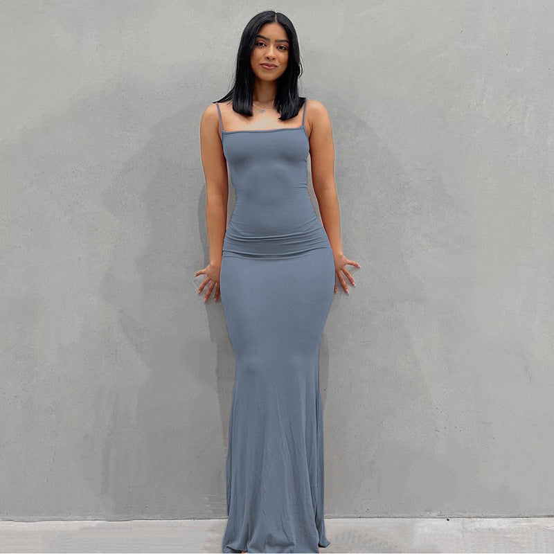 Casual Long Sheath Dresses-Dresses-Free Shipping at meselling99