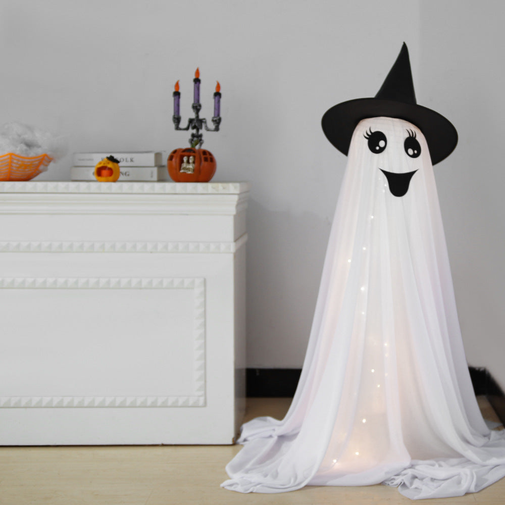 Glowing Ghost Decor - Halloween Porch & Yard Prop